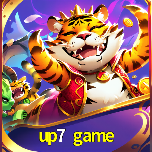Imagem promocional da up7 game mostrando a plataforma e suas vantagens